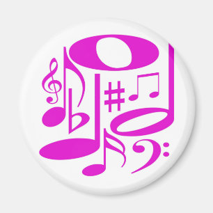 Musical Pink Magnet Magneet
