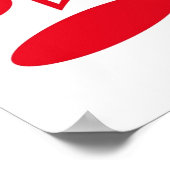 Musical Red Poster (Hoek)