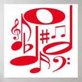 Musical Red Poster (Voorkant)