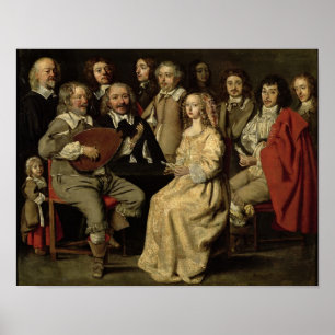 Musical Reunion, 1642 Poster