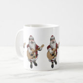 Musical Santa Claus die kerstliedjes speelt Koffiemok (Voorkant links)