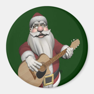Musical Santa Claus die kerstliedjes speelt Magneet