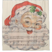  Musical Santa Claus Douchegordijn (Voorkant)