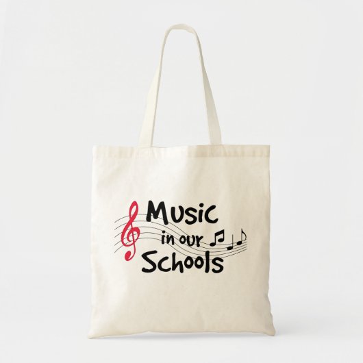 Musical School Pride Tote Bag (Voorkant)