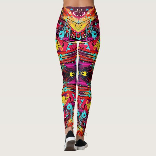 Musical Storm Leggings - Cool (Achterkant)