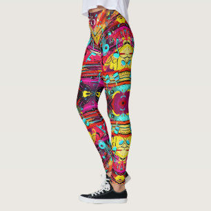 Musical Storm Leggings - Cool