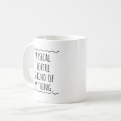 Musical Theater Gift Mok Coffee Cup (Voorkant links)