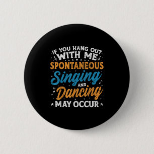 Musical Theater Nerds Gifts Theater Geek Graphic Q Ronde Button 5,7 Cm