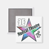 Musical Theatre Magnet Magneet (Voorkant / Achterkant)