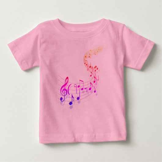 Musical Toddler Ruffle T-shirt (Voorkant)