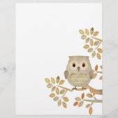 Musical Tree Owl Flyer (Voorkant)