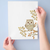 Musical Tree Owl Flyer (Hand)