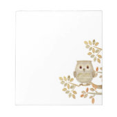 Musical Tree Owl Notitieblok (Voorkant)