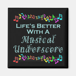 Musical Underscore Magnet Magneet