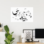 Musical Vortex Poster (Thuiskantoor)
