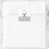 Musical wink chef nourriture étiquette cadeau auto (Sac)