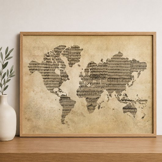 Musical World Poster