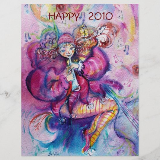 MUSICALE CLOWN FLYER (Voorkant)