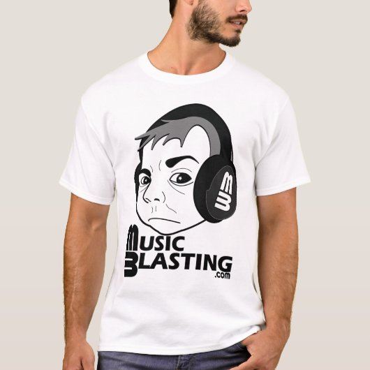 MusicBlasting.com T-shirt (Voorkant)