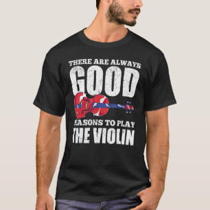 Musiciaans Violinist Violin Player Orchestra Violi T-shirt