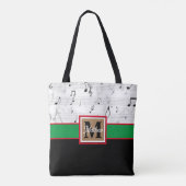 Musiciaanse monogram draagtas (Achterkant)