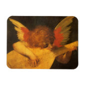 Musician Angel die Lute speelt door Rosso Fiorenti Magneet (Horizontaal)