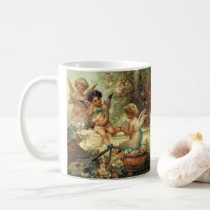 Musician Angels van Hans Zatzka, Victoriaans kunst Koffiemok