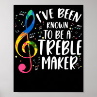 Musician Pun Singing Treble Clef Music Lover