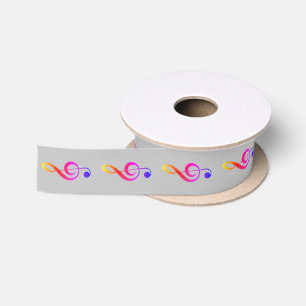 Musicians Gift Ribbon G-Clef - HAMbyWG Lint