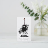 musicien guitare carte de visite (Debout devant)