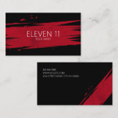 Musiciens de bande cool Carte de visite (Devant / Derrière)