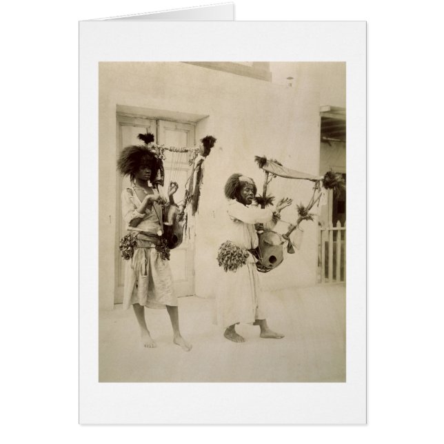 Musiciens de Nubian (photo de sépia) (Devant)