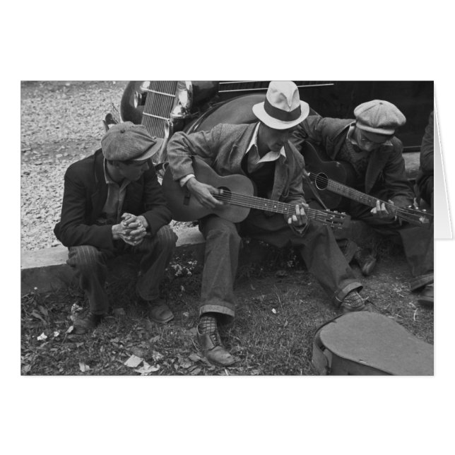 Musiciens de rue, Maynardville, Tennessee, 1935 (Devant horizontal)