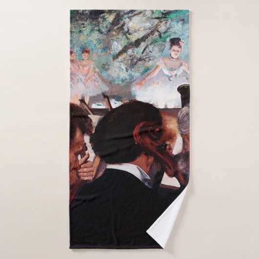 Musiciens d'orchestre, Edgar Degas (Serviette de bain)