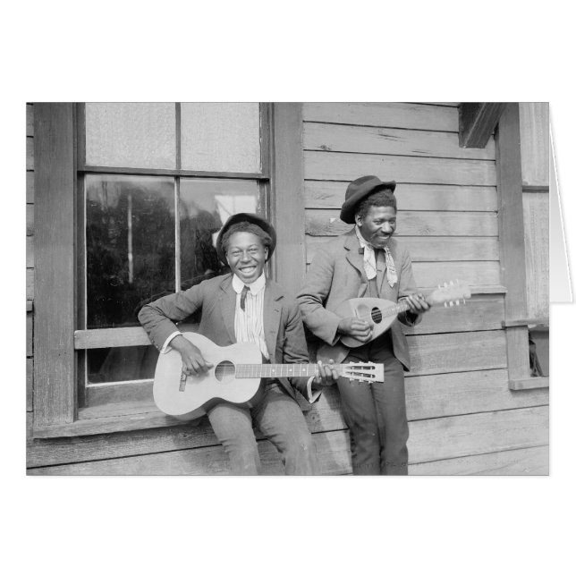 Musiciens itinérants, 1902 (Devant horizontal)