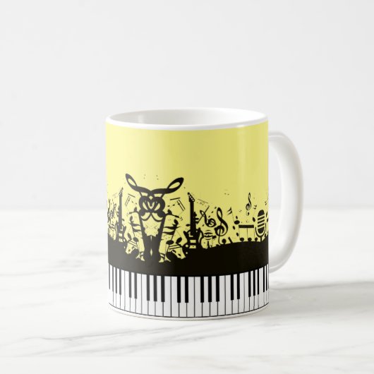 Musiciens Mug (Devant droit)
