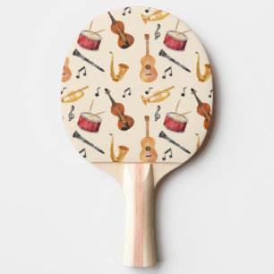 Musicus Gift Guitarist Gift Music Table Tennis Tafeltennisbatje
