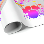 Musicus Graphic Gift Wrap Rainbow HAMbyWG Cadeaupapier (Rol Hoek)