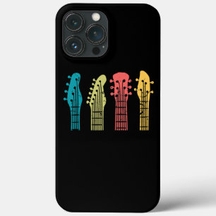 Musicus Guitar Lover Guitarist Retro Sunset iPhone 13 Pro Max Hoesje