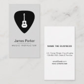 Musicus Logo minimalist  Visitekaartje (Voorkant / Achterkant)