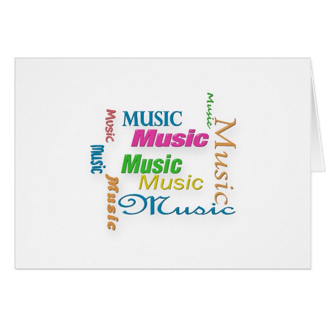 MusicWord Cloud 3 (Devant Horizontal)