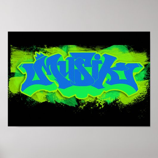 Musik Bright 1 Poster (Voorkant)