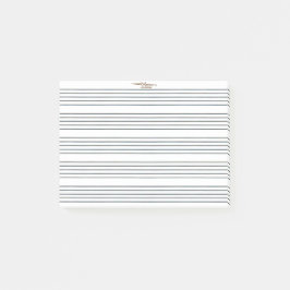 Musik- Instrument - Notenlinien - Notenpapier Post-it® Notes