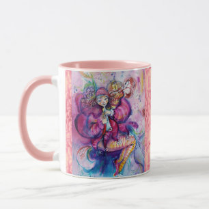 MUSIKALE ROZE CLOWN MET UIL MOK