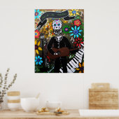 MUSIKERODAG VAN DE DOOD POSTER (Keuken)