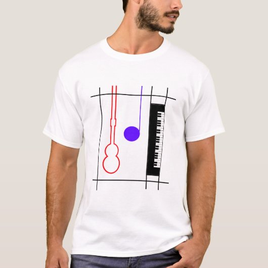 Musikinstrument T-shirt (Voorkant)