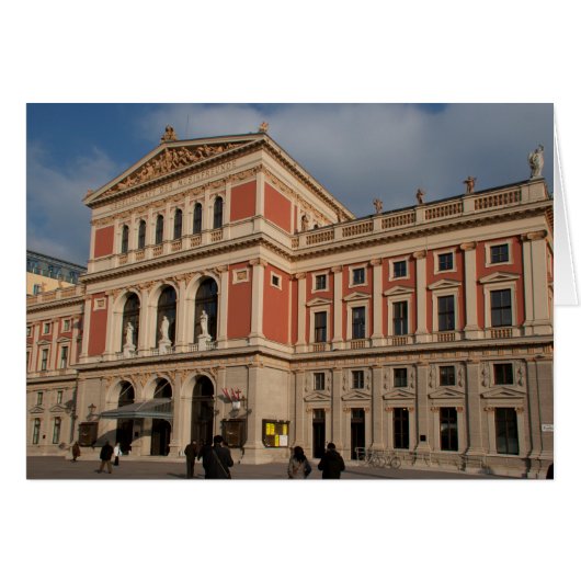 Musikverein, Wien Österreich (Devant horizontal)