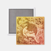 Musing Angel Magnet (Recto/Verso)