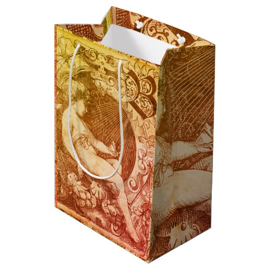 Musing Angel Medium Cadeauzakje (Achterkant Gekanteld)