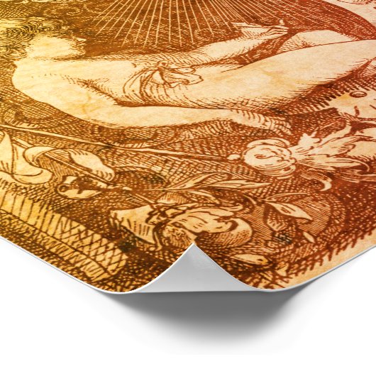 Musing Angel Poster (Hoek)